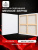 Набор холстов на подрамнике 80×80 см, 2 шт., мелкое зерно 280 г/м², белый, 100% хлопок